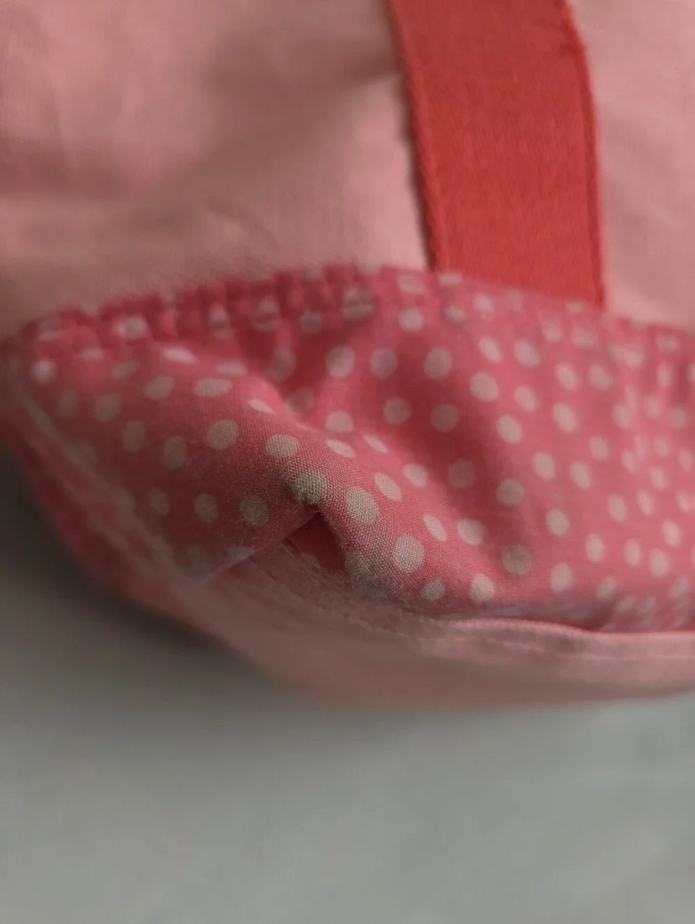 Vtg 2011 Pottery Barn Kids Pink Canvas Giraffe Tote Bag 